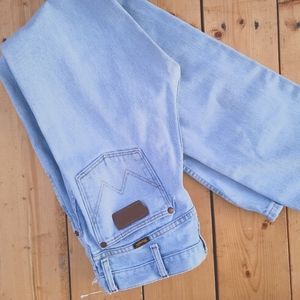 Wranglers light wash